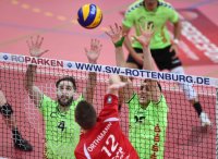 1. Volleyball Bundesliga , TV Rottenburg - CV Mitteldeutschland