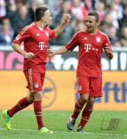 Fussball 1. Bundesliga, Saison 2011/2012:  FC Bayern Muenchen - FC Nuernberg