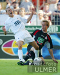 FUSSBALL 1. Bundesliga  Gladbach - Koeln, Zweikampf