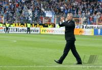 Fussball 1. Bundesliga JUBEL VfB; Trainer  Veh
