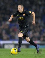 FUSSBALL International Primera Division 11/12:  Andres Iniesta (Barca)