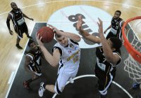 Basketball 1. Bundesliga  11/12:  Walter Tigers Tuebingen - ENBW Ludwigsburg