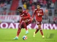 Fussball 1. Bundesliga Saison 21/22: FC Bayern Muenchen -  Hertha BSC Berlin