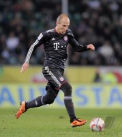 Fussball 1. Bundesliga  Saison 2010/2011: Arjen Robben (FC Bayern Muenchen)