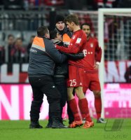 Fussball 1. Bundesliga Saison 15/16: FC Bayern Muenchen - Hertha BSC Berlin