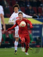 Fussball 1. Bundesliga, Saison 2012/2013:  FC Augsburg - FC Bayern Muenchen