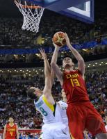 OLYMPIA 2008  Basketball Herren Viertelfinale Litauen - China