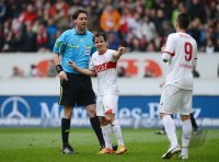 Fussball 1. Bundesliga  Saison 2011/2012 : VfB Stuttgart - 1. FSV Mainz