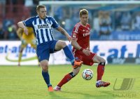 Fussball, 1. Bundesliga  Saison 2014/2015 Relegation: Karlsruher SC - Hamburger SV
