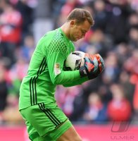 Fussball 1. Bundesliga Saison 2016/2017: FC Bayern Muenchen - Hamburger SV