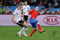 FUSSBALL WM 2010  HALBFINALE:  Deutschland - Spanien