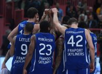Basketball 1. Bundesliga 15/16 Hauptrunde: Walter Tigers Tuebingen - FRAPORT SKYLINERS Frankfurt