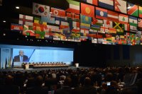 FUSSBALL 62. FIFA  Kongress in Budapest 2012: FIFA Praesident Joseph S. Blatter (Schweiz)