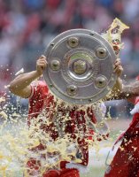 Fussball 1. Bundesliga  Saison  2012/2013:  Deutscher Meister 12/13 FC Bayern Muenchen