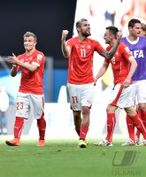 FUSSBALL WM 2014, Gruppenphase: Schweiz - Ecuador