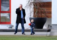 Fussball 1. Bundesliga : Training beim FC Bayern Muenchen