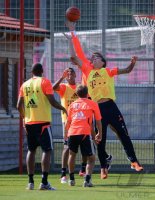 Fussball 1. Bundesliga, Saison 2012/2013:  Training beim FC Bayern Muenchen