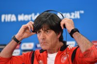 FUSSBALL WM 2014  Achtelfinale PK; Bundestrainer Joachim Loew (Deutschland)