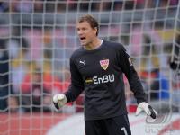 FUSSBALL  1. BUNDESLIGA  09/10  Torwart Jens Lehmann  (VfB Stuttgart)