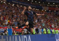 FUSSBALL WM 2018 Vorrunde Island - Kroatien