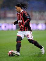 Fussball  SERIE A SAISON 2009/2010  Ronaldinho  (Milan)