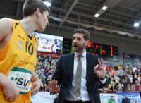 Basketball 1. Bundesliga 14/15 Hauptrunde:  Walter Tigers Tuebingen - TBB Trier