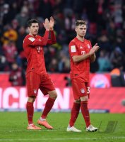 Fussball 1. Bundesliga Saison 19/20: FC Bayern Muenchen - Bayer 04 Leverkusen