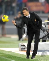 FUSSBALL SERIE A:  Trainer Luis Enrique (AS Rom)