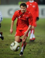 FUSSBALL LAENDERSPIEL U20: Schweiz, VON NIEDERHAEUSERN Einzelaktion
