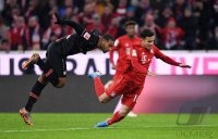 Fussball 1. Bundesliga Saison 19/20: FC Bayern Muenchen - Bayer 04 Leverkusen
