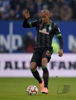 Fussball, 1. Bundesliga  Saison 2014/2015: Hamburger SV - SV Werder Bremen