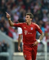 Fussball 1. Bundesliga, Saison 2012/2013:  FC Bayern Muenchen - VfB Stuttgart