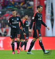 Fussball 1. Bundesliga Saison 14/15: Enttaeuschung Hamburger SV