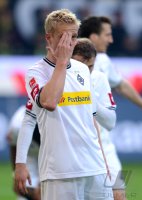Fussball 1. Bundesliga :  Mike Hanke (Borussia Moenchengladbach)