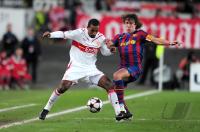 FUSSBALL  International CHL 09/10 : VfB Stuttgart -  FC Barcelona