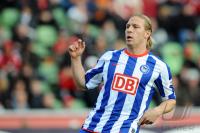 FUSSBALL 1. BUNDESLIGA: Berlin, VORONIN