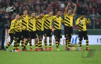 Fussball DFB Pokal Halbfinale 14/15: FC Bayern Muenchen - Borussia Dortmund