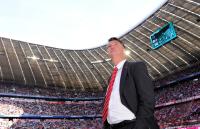 Fussball 1. Bundesliga : Trainer Louis van Gaal (FCB) in der Allianz Arena