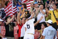FUSSBALL  Olympia 2008   Viertelfinale Halbfinale Frauen  Japan - USA