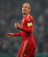 FUSSBALL, DFB Pokal Halbfinale: Arjen Robben (FC Bayern Muenchen)