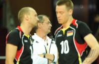 VOLLEYBALL  Olympia 2008   Vorrunde  Maenner  Deutschland - Brasilien