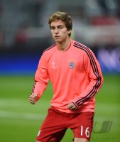 Fussball CHL 15/16 Gruppenphase: Gianluca Gaudino (FC Bayern Muenchen)