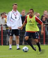 Fussball 1. Bundesliga: Training beim FC Bayern Muenchen