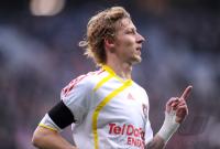 Fussball 1. Bundesliga : JUBEL nach dem Tor zum 1:1 , Stefan Kiessling (Leverkusen)