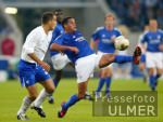 Fussball Uefa-Cup: Schalke - Kamen Ingrad Velikan, Zweikampf