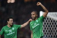 Fussball 1. Bundesliga  Saison 11/12:  SV Werder Bremen - Borussia Moenchengladbach