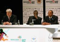Soccerex Podiumsdiskussion; soziale Verantwortung im Fussball