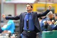 FUSSBALL SERIE A:  Trainer Andrea Stramaccioni (Inter Mailand)