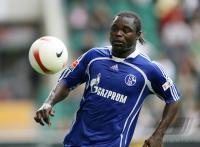 Fussball 1. Bundesliga, Schalke: ASAMOAH Einzelaktion