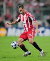 Fussball Champions League  Saison 2010/2011: Diego Contento (FC Bayern Muenchen)